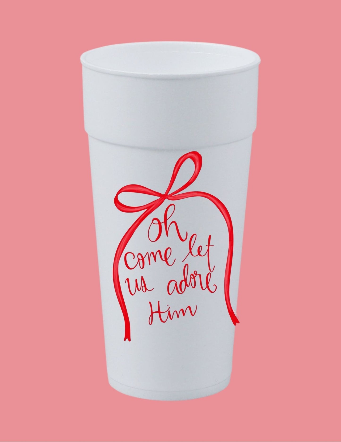 Let Us Adore Him Cup