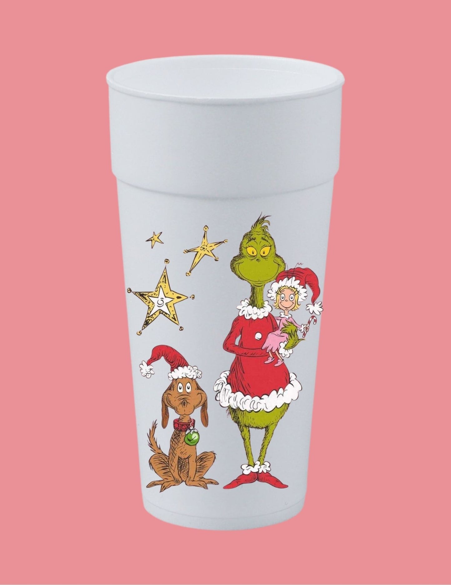 Retro Grinch Cup