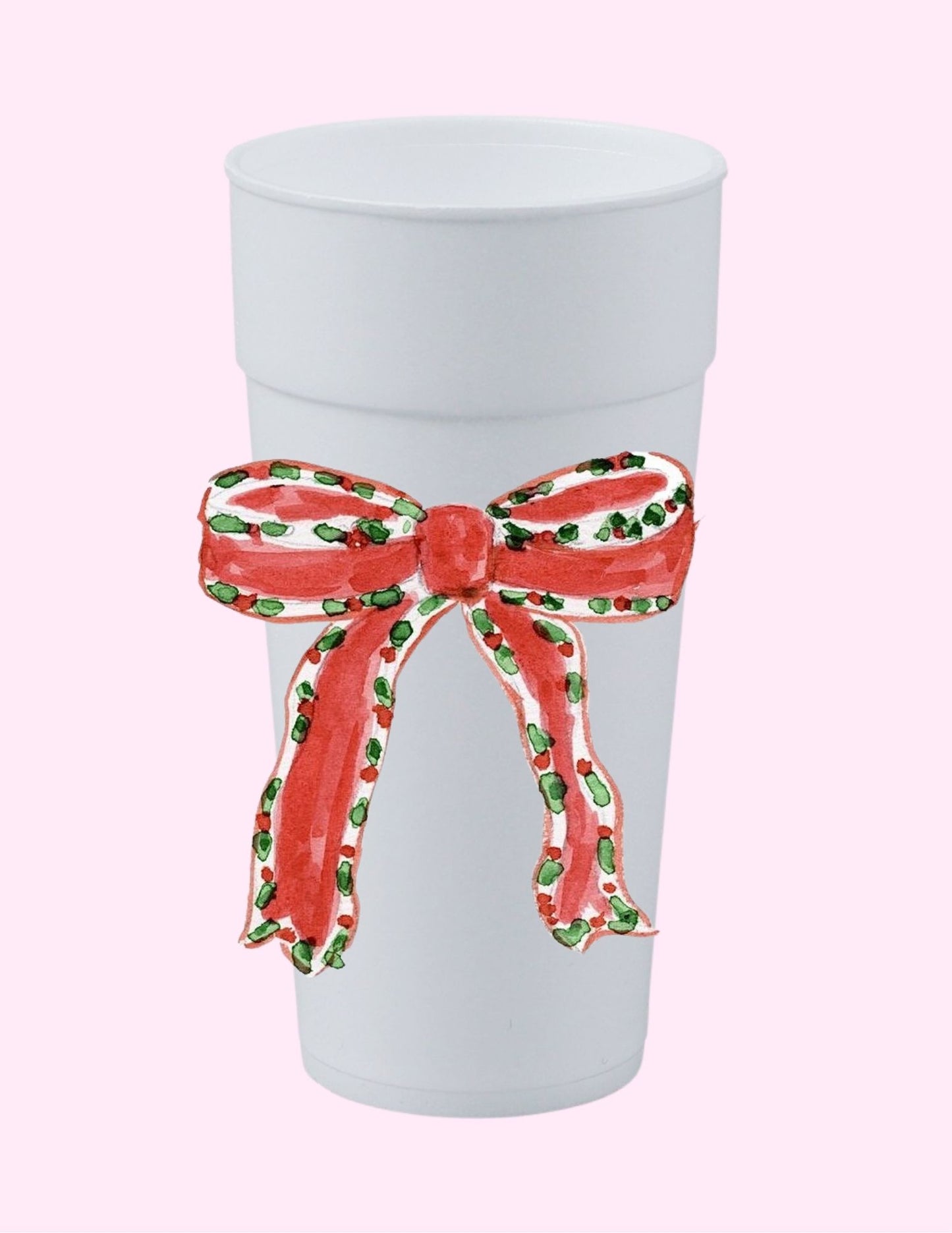 Christmas Bow Cup
