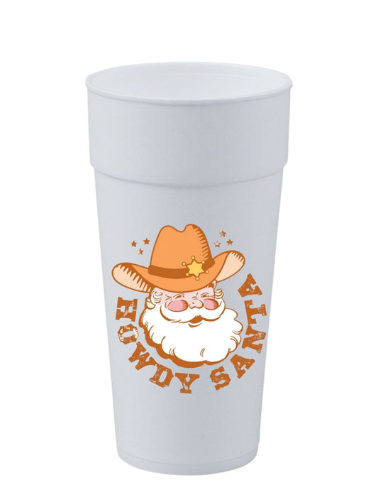 Howdy Santa Cup