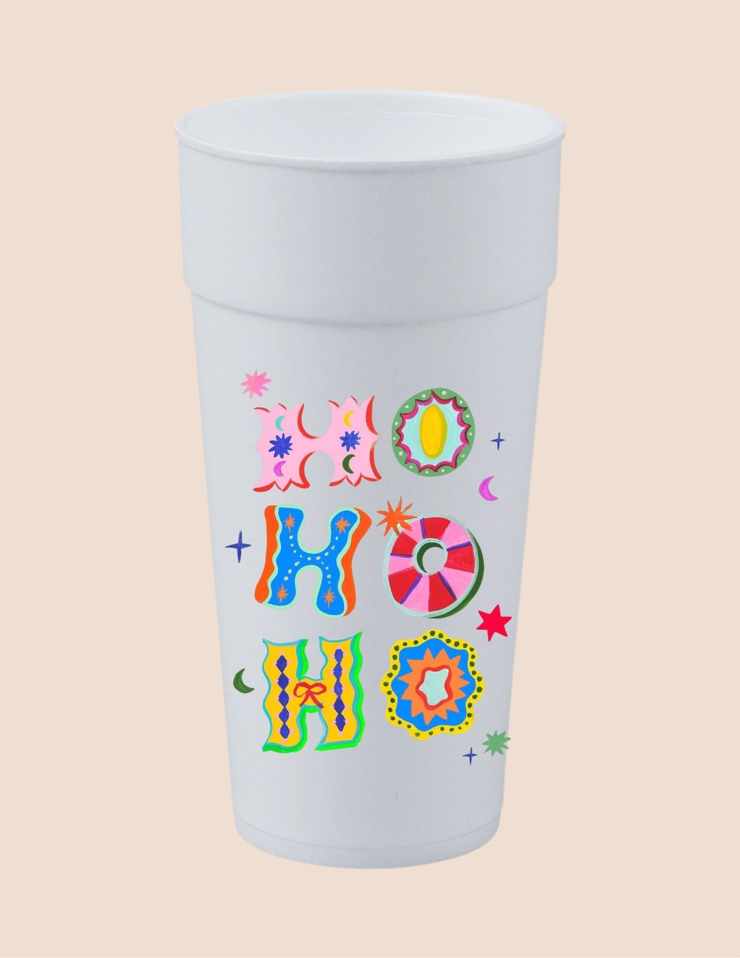 Ho Ho Ho Colorful Cup